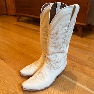 Women's Tecovas Annie White Cowgirl Boot